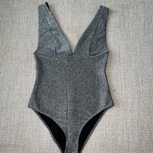 Zara Sequin Bodysuit - Size Small